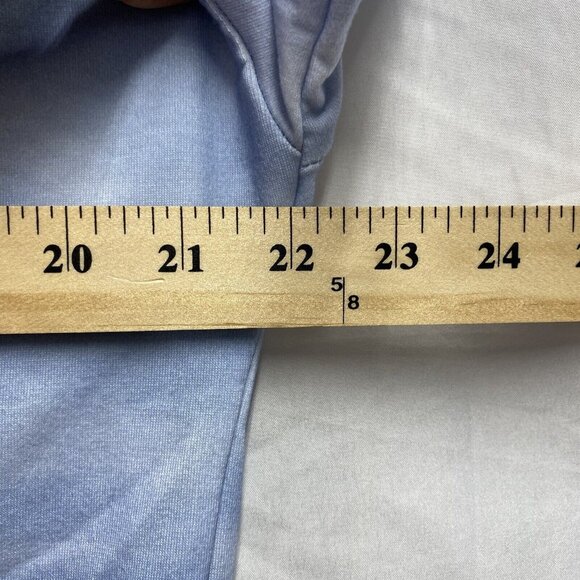 Minipeach Tie Dye Hoodie T-Shirt Women Small V-neck Long Sleeve Top - Picture 7 of 16